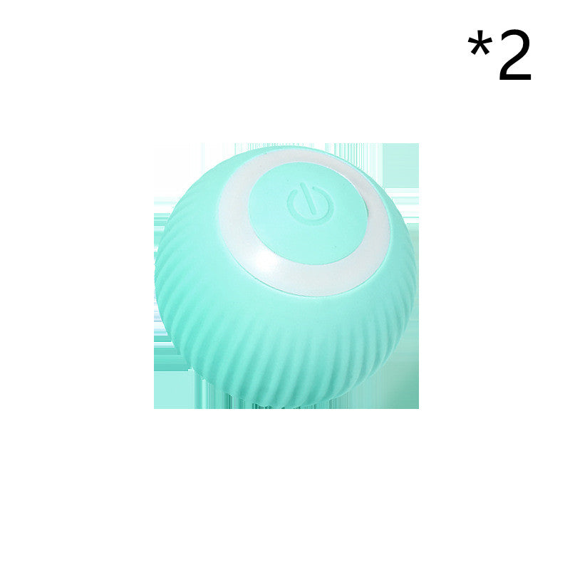 Cat Gravity Intelligent Rolling Ball Tease Toy Pet Automatic Rotating Ball - PumpedPets