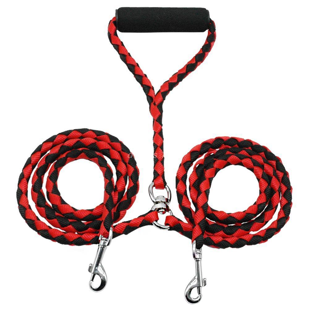 Braided  rope dog leash