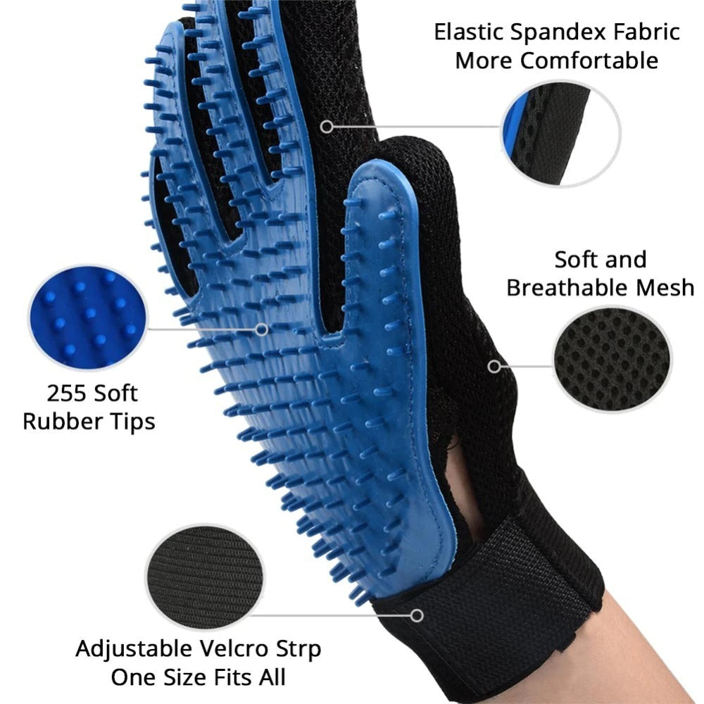 Paws Spa Deshedding Grooming Mitts