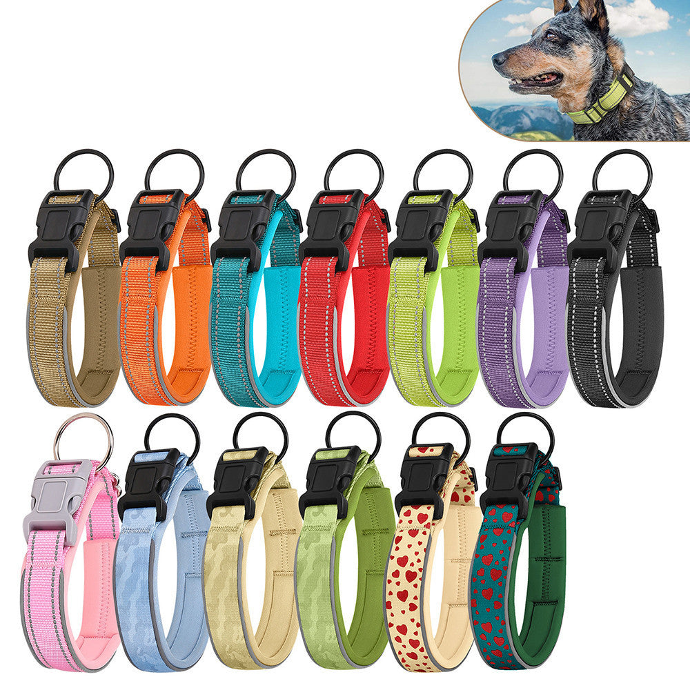 Pet Dog Reflective Polyester Collar